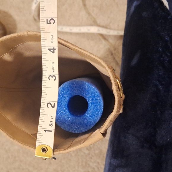 Elegant Light Tan Knee-High Boots Sam Edelman Size 9M - Picture 13 of 13